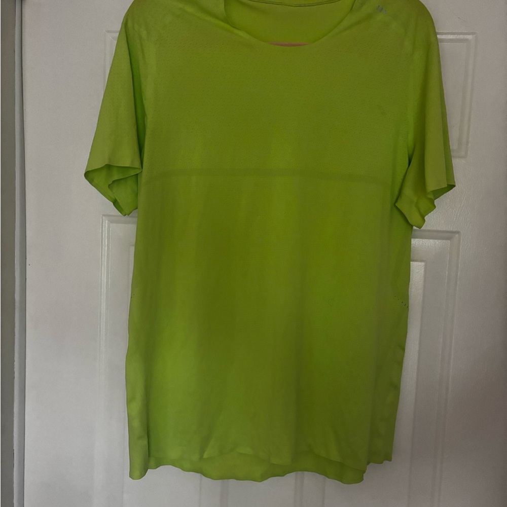 Lululemon Lime Green workout Top